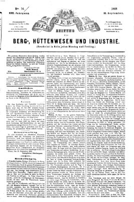 Der Berggeist Dienstag 22. September 1868