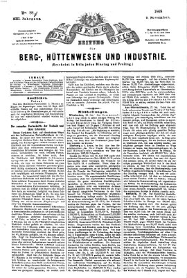 Der Berggeist Dienstag 3. November 1868