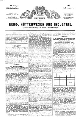 Der Berggeist Freitag 18. Dezember 1868