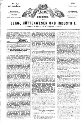 Der Berggeist Dienstag 5. Januar 1869