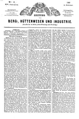 Der Berggeist Dienstag 9. Februar 1869