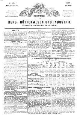 Der Berggeist Freitag 28. Mai 1869