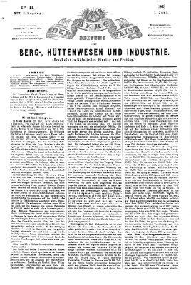 Der Berggeist Dienstag 1. Juni 1869