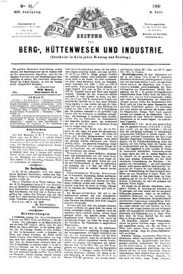 Der Berggeist Freitag 9. Juli 1869