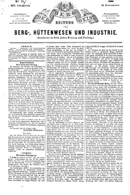 Der Berggeist Freitag 12. November 1869