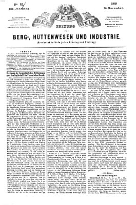 Der Berggeist Dienstag 16. November 1869