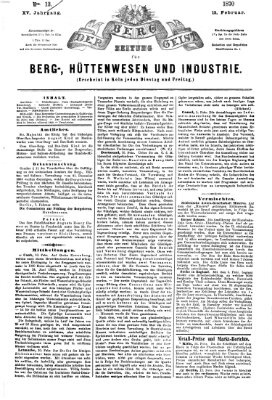 Der Berggeist Dienstag 15. Februar 1870