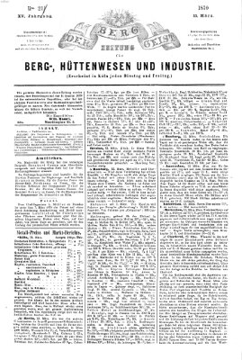 Der Berggeist Dienstag 15. März 1870