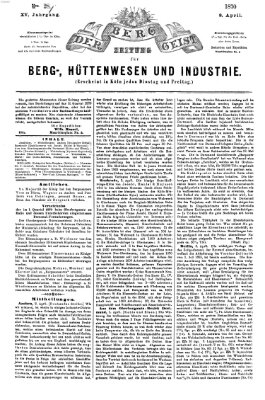 Der Berggeist Freitag 8. April 1870