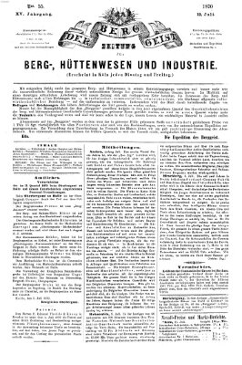 Der Berggeist Dienstag 12. Juli 1870