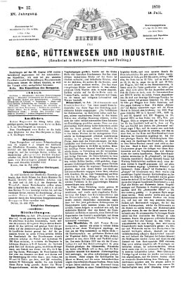 Der Berggeist Dienstag 19. Juli 1870