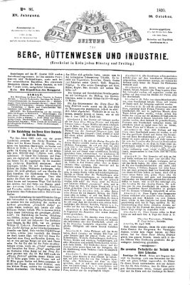 Der Berggeist Freitag 28. Oktober 1870