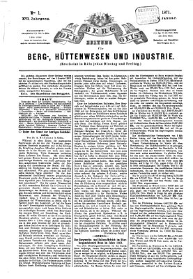 Der Berggeist Dienstag 3. Januar 1871