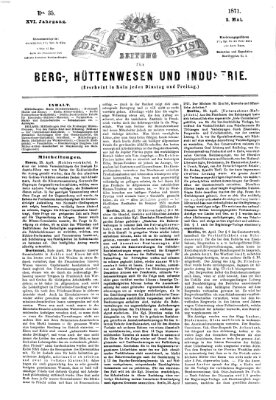 Der Berggeist Dienstag 2. Mai 1871