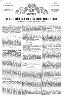 Der Berggeist Freitag 11. August 1871