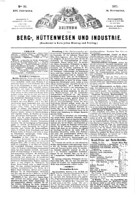 Der Berggeist Dienstag 14. November 1871