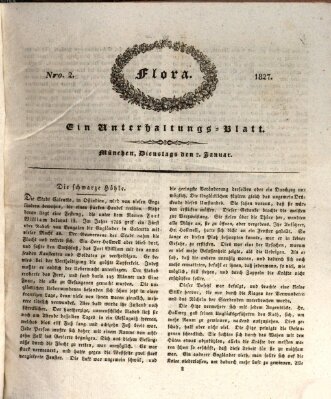 Flora (Baierische National-Zeitung) Dienstag 2. Januar 1827