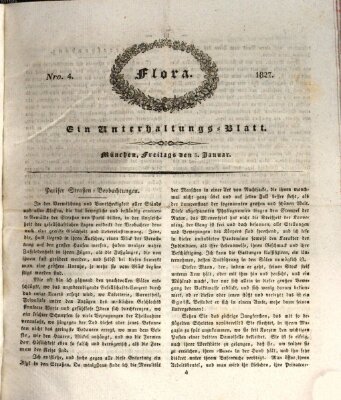 Flora (Baierische National-Zeitung) Freitag 5. Januar 1827