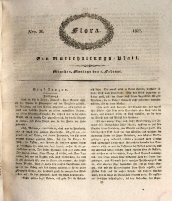 Flora (Baierische National-Zeitung) Montag 5. Februar 1827