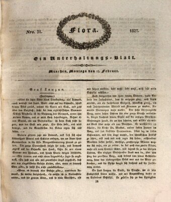 Flora (Baierische National-Zeitung) Montag 12. Februar 1827