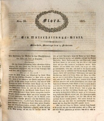 Flora (Baierische National-Zeitung) Montag 19. Februar 1827