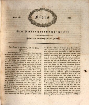 Flora (Baierische National-Zeitung) Montag 5. März 1827