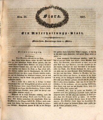 Flora (Baierische National-Zeitung) Sonntag 11. März 1827