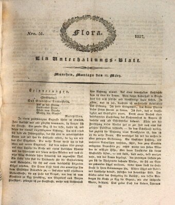 Flora (Baierische National-Zeitung) Montag 12. März 1827