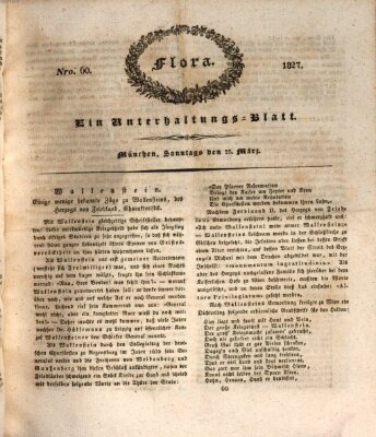 Flora (Baierische National-Zeitung) Sonntag 25. März 1827