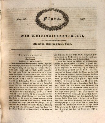 Flora (Baierische National-Zeitung) Montag 2. April 1827