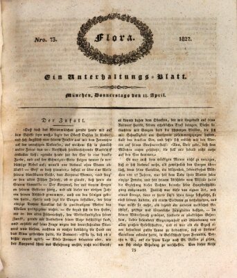 Flora (Baierische National-Zeitung) Donnerstag 12. April 1827