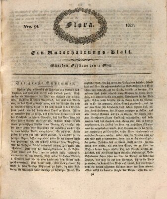 Flora (Baierische National-Zeitung) Freitag 11. Mai 1827