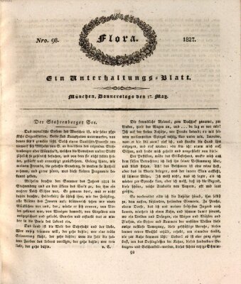 Flora (Baierische National-Zeitung) Donnerstag 17. Mai 1827