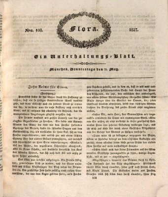 Flora (Baierische National-Zeitung) Donnerstag 31. Mai 1827