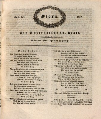 Flora (Baierische National-Zeitung) Freitag 22. Juni 1827