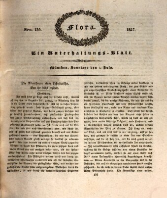 Flora (Baierische National-Zeitung) Sonntag 8. Juli 1827