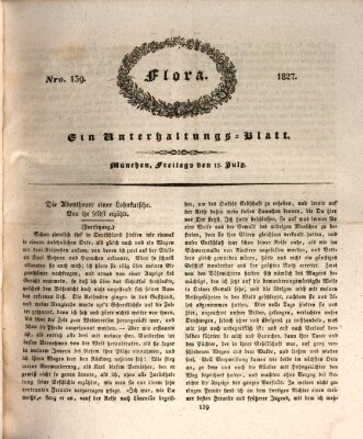 Flora (Baierische National-Zeitung) Freitag 13. Juli 1827
