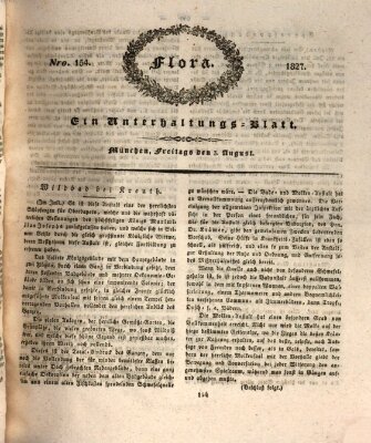 Flora (Baierische National-Zeitung) Freitag 3. August 1827