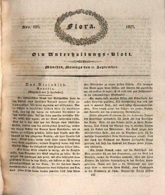 Flora (Baierische National-Zeitung) Montag 17. September 1827