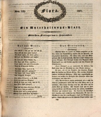 Flora (Baierische National-Zeitung) Freitag 21. September 1827