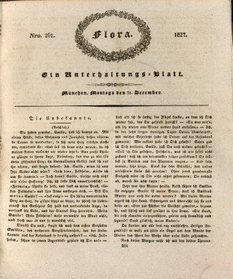 Flora (Baierische National-Zeitung) Montag 31. Dezember 1827