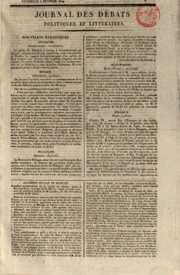 Journal des débats politiques et littéraires Freitag 5. Februar 1819