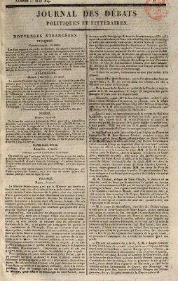 Journal des débats politiques et littéraires Samstag 1. Mai 1819