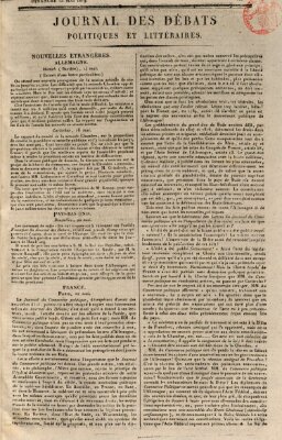 Journal des débats politiques et littéraires Sonntag 23. Mai 1819