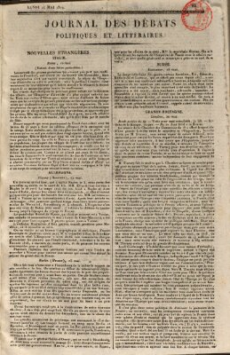 Journal des débats politiques et littéraires Montag 24. Mai 1819