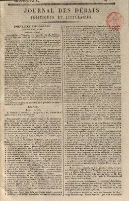 Journal des débats politiques et littéraires Sonntag 30. Mai 1819