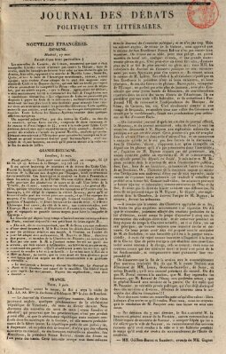 Journal des débats politiques et littéraires Freitag 4. Juni 1819