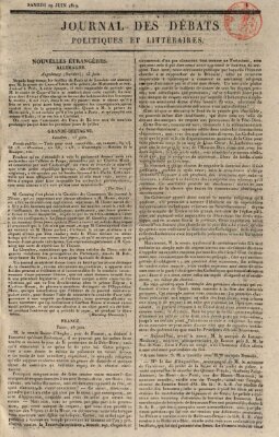 Journal des débats politiques et littéraires Samstag 19. Juni 1819