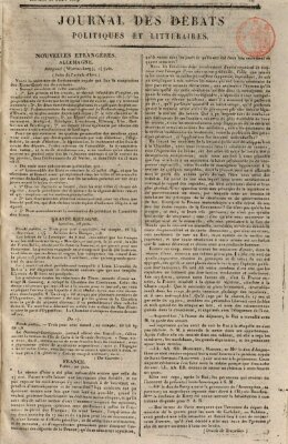 Journal des débats politiques et littéraires Montag 21. Juni 1819