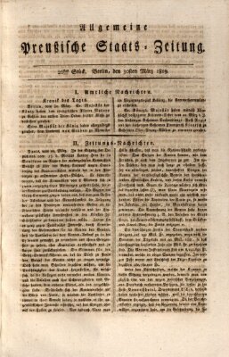 Allgemeine preußische Staats-Zeitung Dienstag 30. März 1819